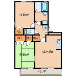 ハイカムール山本の物件間取画像